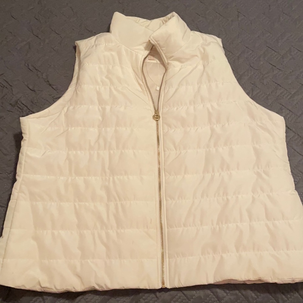 White Michael Kors vest